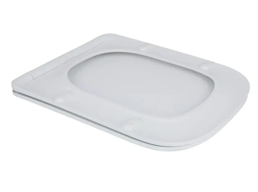 Сидіння для унітазу Qtap Crow 490 з мікроліфтом Slim Duroplast, Quick Release QT99SC5171W - фото 2