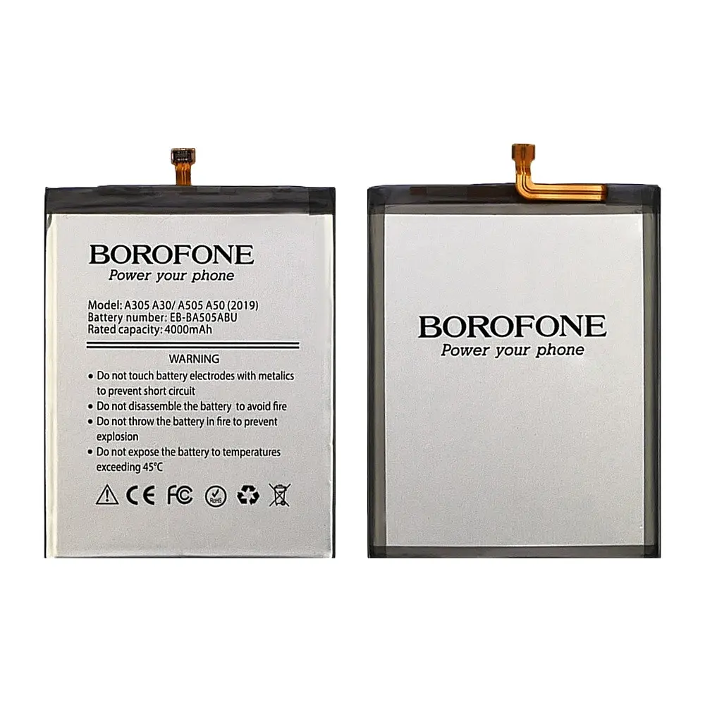 Акумулятор Borofone EB-BA505ABU/ABN для Samsung A305 A30/A505 A50/A205 A20/A307 A30s (2019) - фото 2