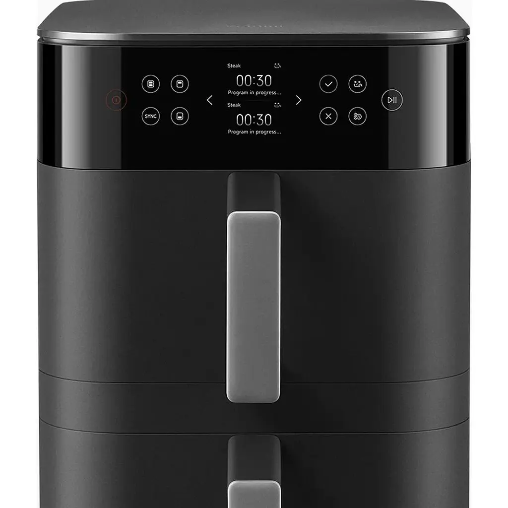 Мультипіч Xiaomi Smart Double Stack Air Fryer 12L Black [157241] - фото 9