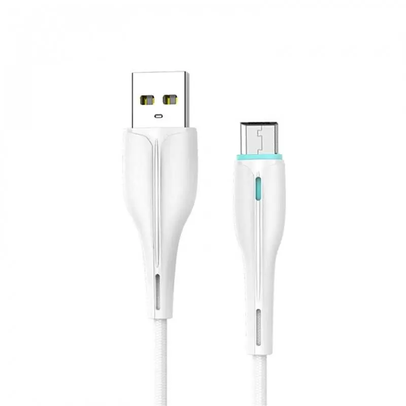Кабель SkyDolphin S48V USB - micro USB (M/M), 1 м, White (USB-000427) - фото 3
