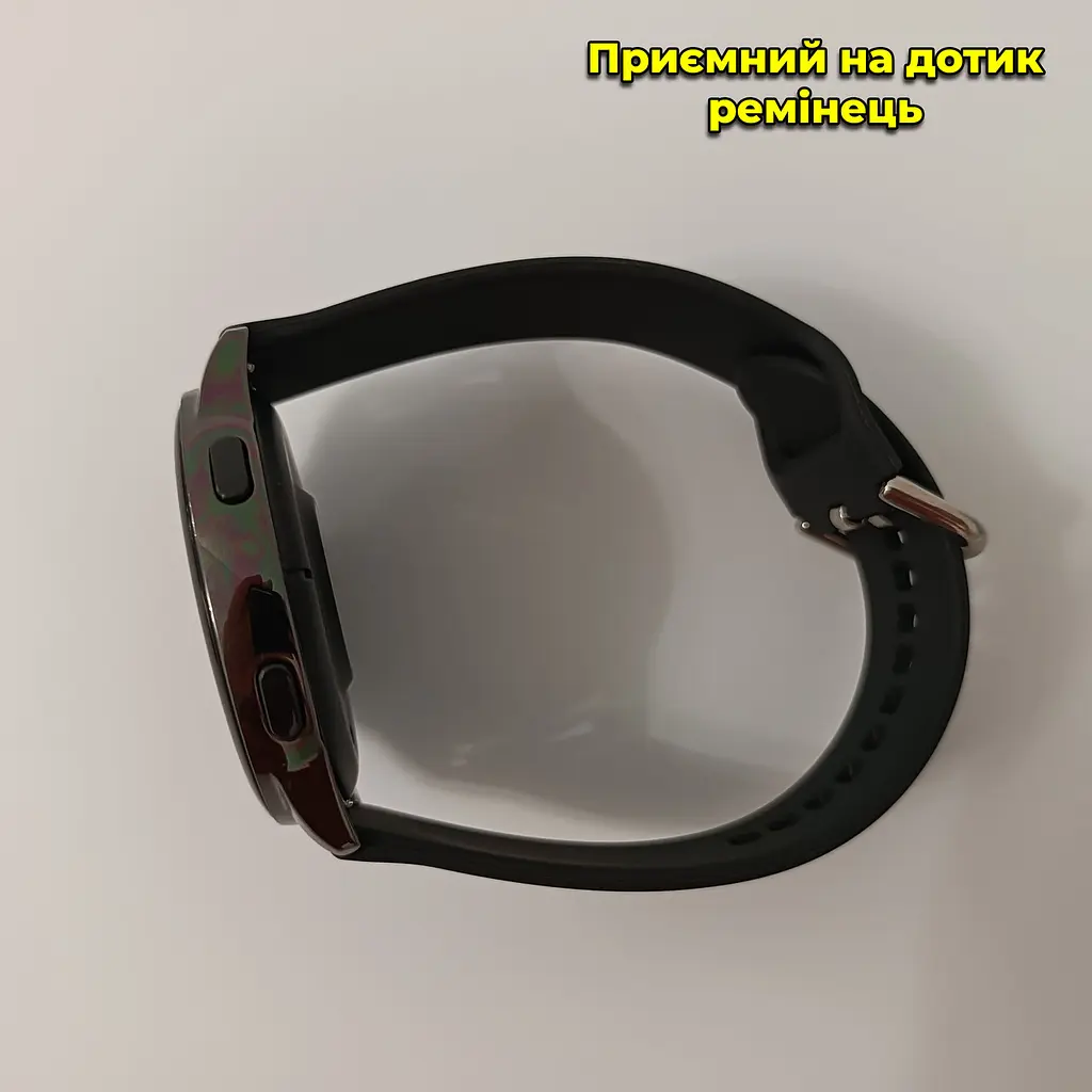 Смарт годинник T2 Pro Active 2 Bluetooth, встановлення свого фону, прийняття/здійснення дзвінків Чорний - фото 7