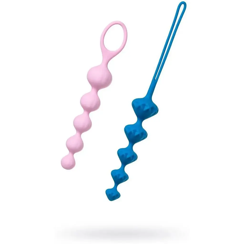 Набір анальних бус Satisfyer Beads Colored - фото 2