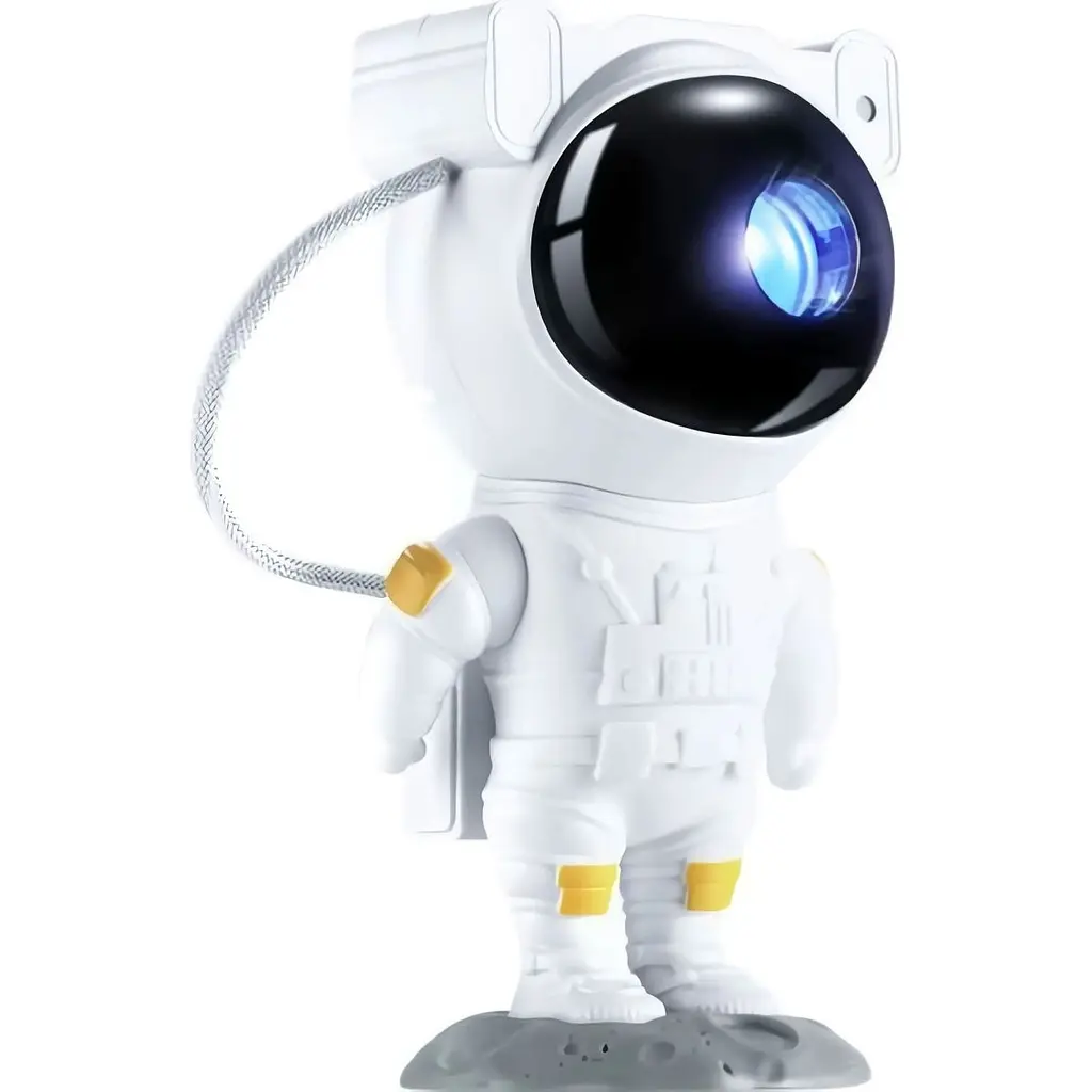 Проектор зоряного неба DKT Astronaut 1500 mAh White [125700] - фото 4