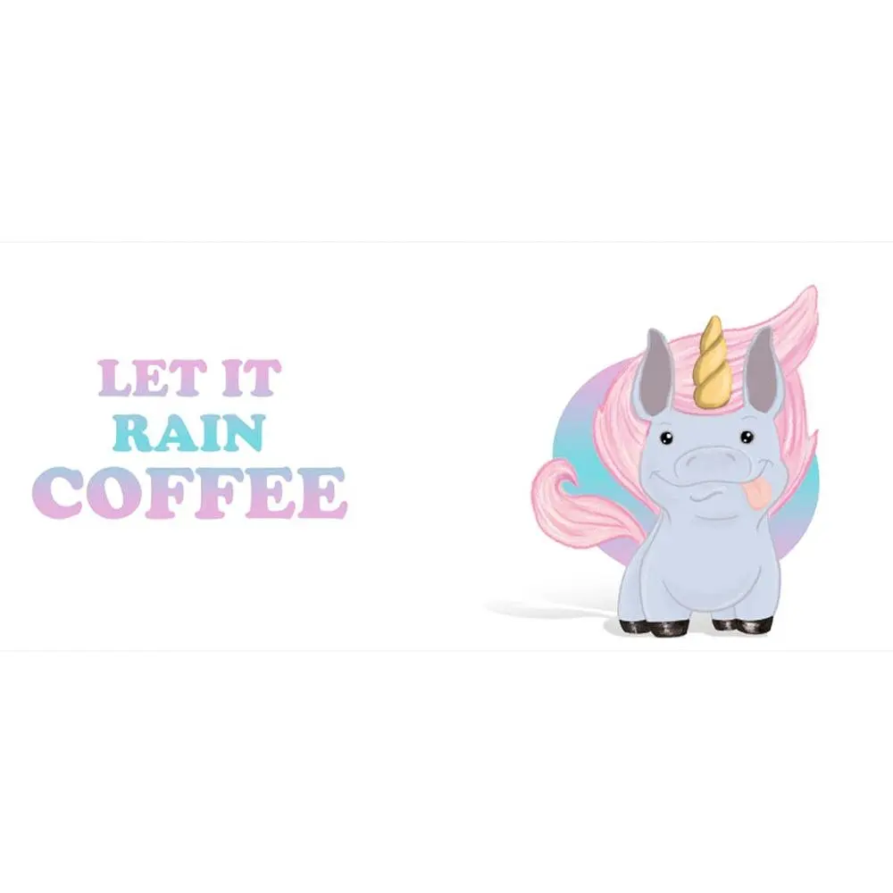 Чашка AbyStyle Unicorn - Lol And Co - Let It Rain Coffe 320 мл - фото 4