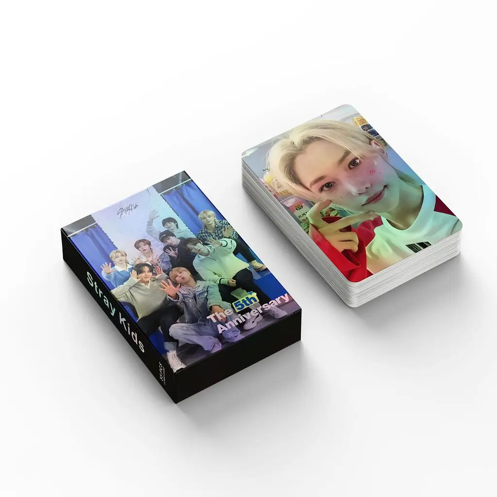 Ломо Карти Lomo Card China Stray Kids / SKZ Стрей Кідс голографічні СС C SK 31 - фото 4