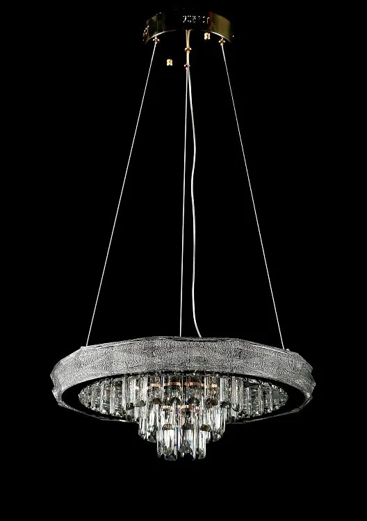 Світлодіодна люстра Splendid Ray LC131/1+1 LED (CH) з кришталем, золото, 40 Вт - фото 3