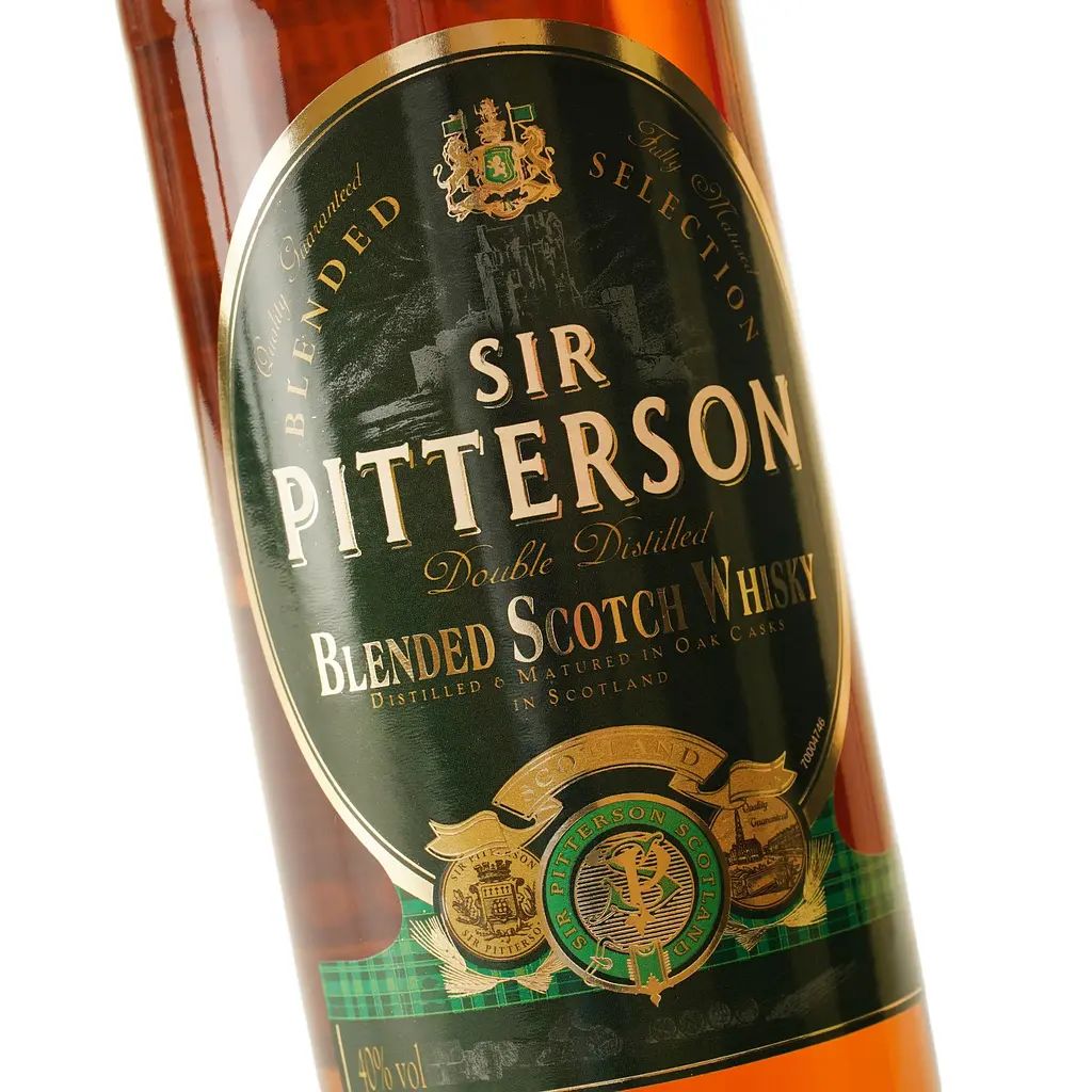 Віскі Sir Pitterson Premium Blended Scotch Whisky 40% 0.7 л - фото 5