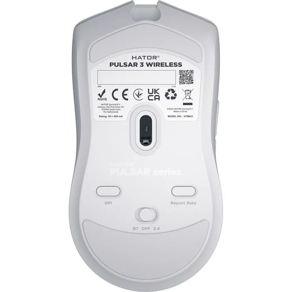 Миша Hator Pulsar 3 Wireless White (HTM631) [126746] - фото 5