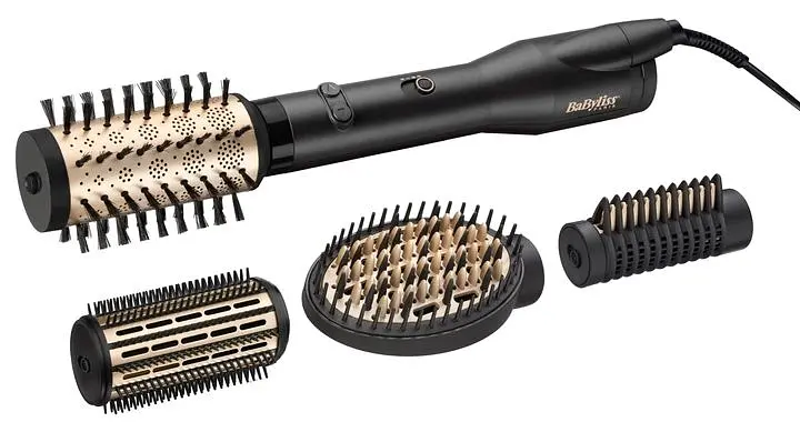 Фен-щітка BaByliss 650Вт, 2 режими, хол. обдув, кераміка, чорний - фото 8