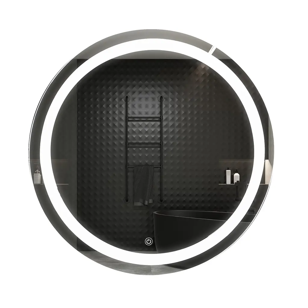 Дзеркало Unio MRR-09 RND-S 700 x 700 mm LED FL з сенсором 000027464 - фото 2