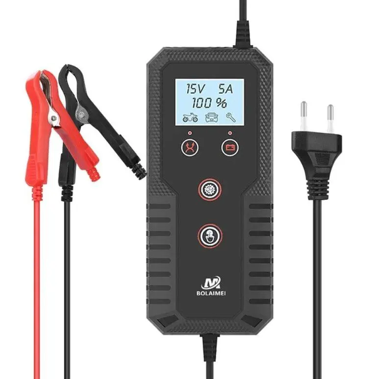 Зарядний пристрій для акумулятора Bolaimei BLMB02 6V/12V 15Ah (MF, WET, AGM, GEL) - фото 3