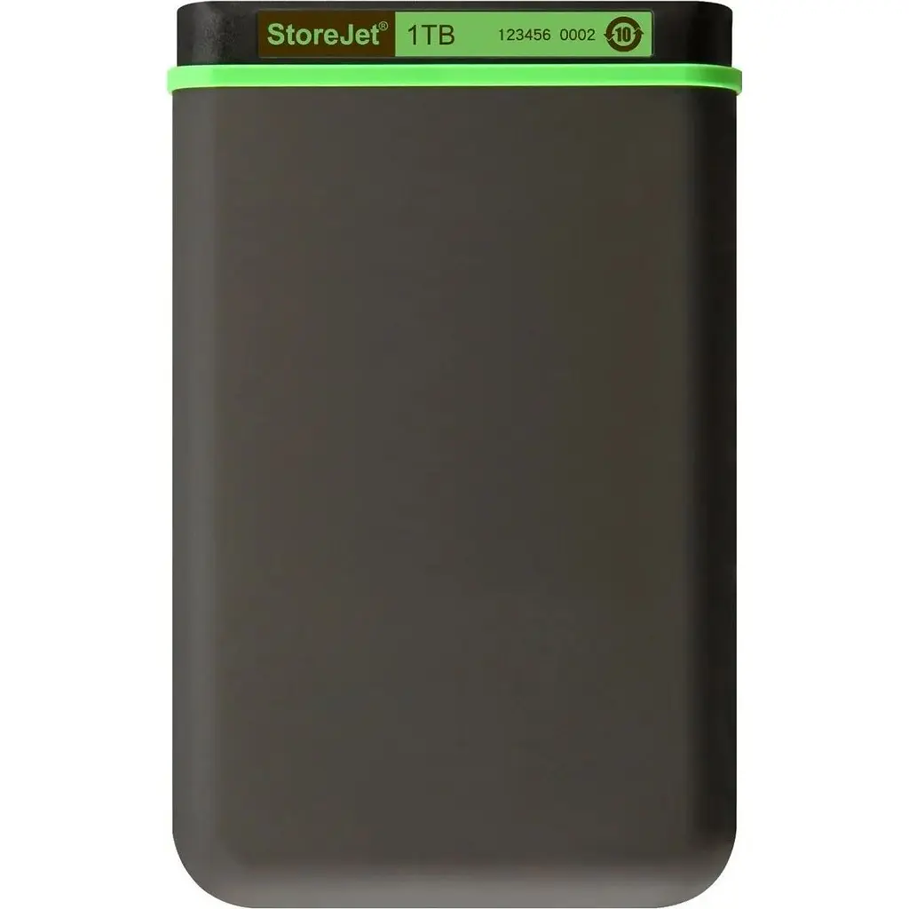 Зовнішній жорсткий диск Transcend StoreJet 1ТB 25M3 Slim 2.5" USB 3.0 iron gray (TS1TSJ25M3S) - фото 2