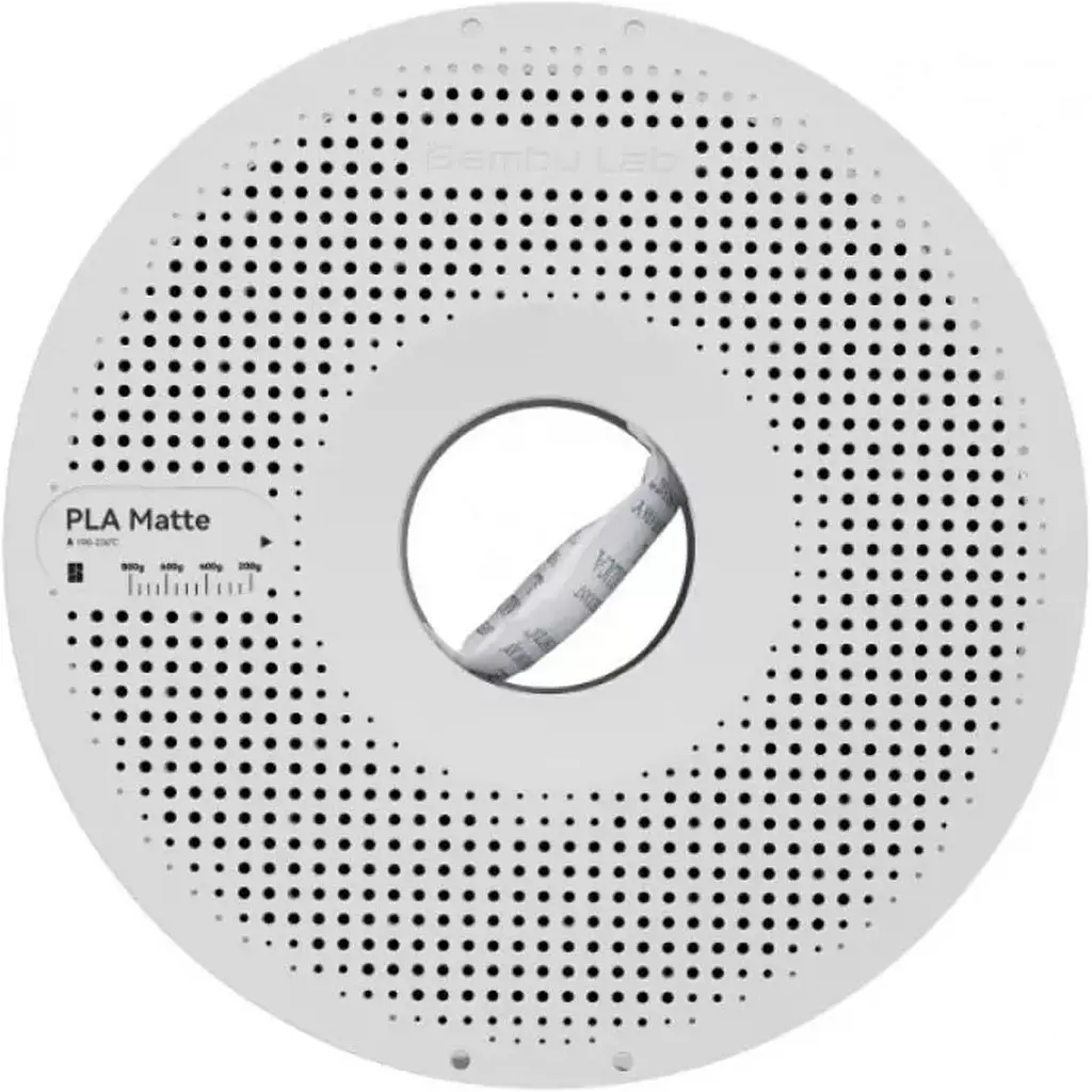 Філамент для 3D-принтерів Bambu Lab PLA Matte 1kg Ivory White (A01-W2-1.75-1000-spl) [137189] - фото 2