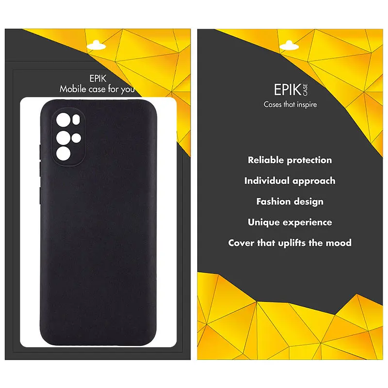 Чохол TPU Epik Black Full Camera для Motorola Moto G22 Чорний - фото 2