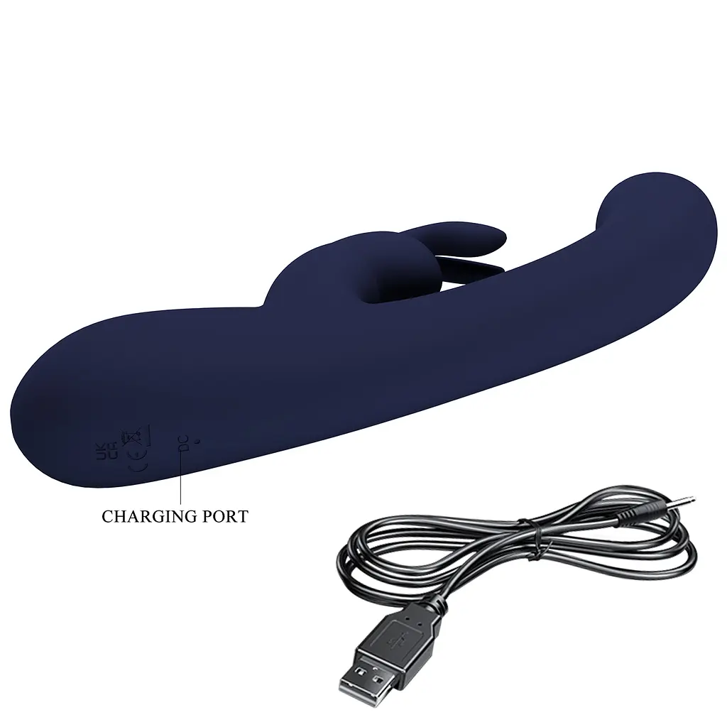Вібратор - Pretty Love Lamar Vibrator Blue - фото 8