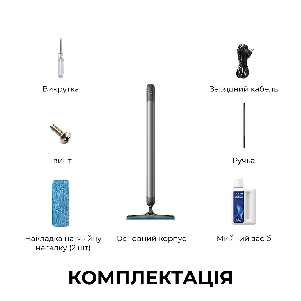Електрична швабра Dreame MIRA MOP 10 Black - фото 7