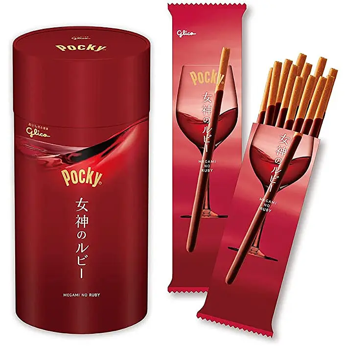 Японські палички Glico Pocky Megami No Ruby Goddess Ruby Limited Edition - фото 2