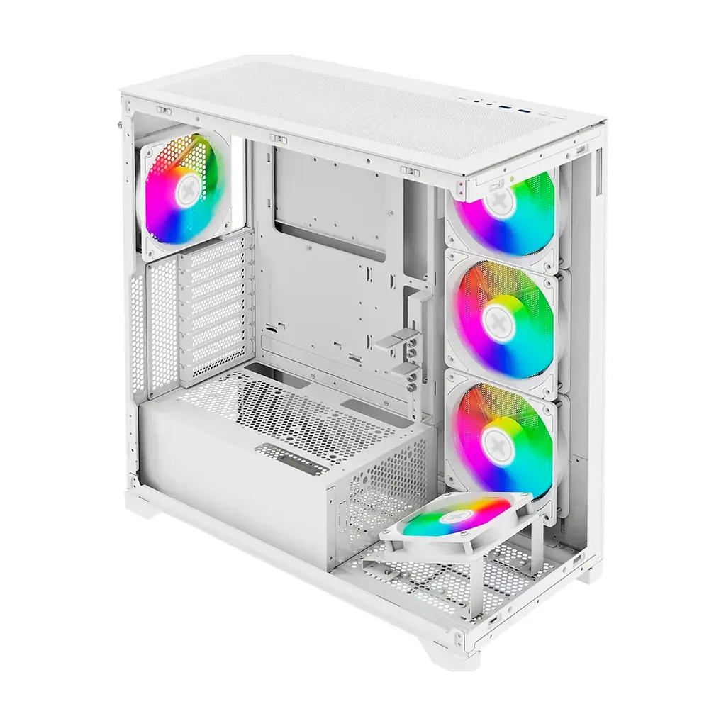 Корпус для ПК Xilence GLEAM ARGB X818.W.ARGB (XG271_X818.W.ARGB) - фото 3