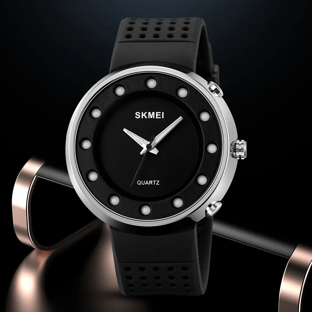 Чоловічий наручний годинник 2132SI Silver Skmei acs0030244 - фото 6