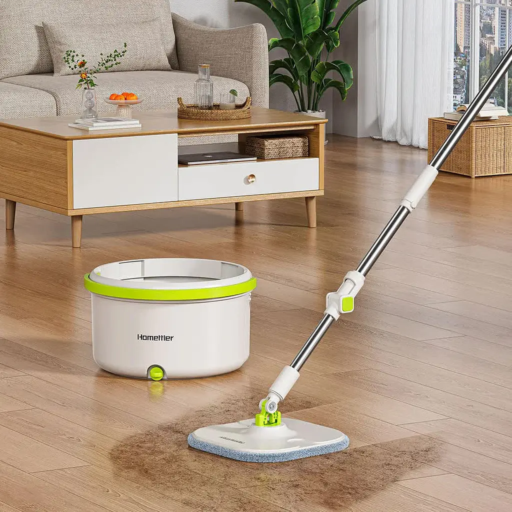 Швабра с ведром CoolMop Plus CW001 Кремовый - фото 19