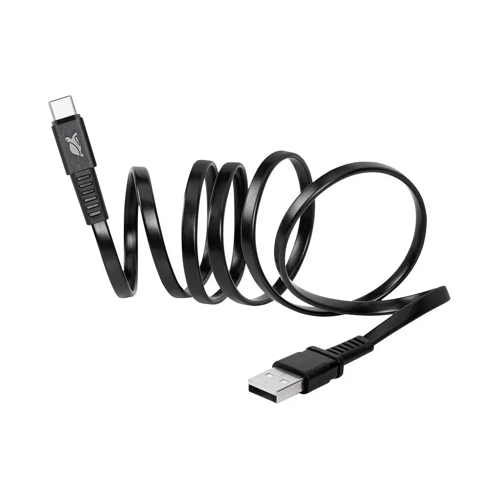 Дата кабель USB 2.0 AM to USB-C 1.2m black RivaCase (PS6002 BK12) - фото 7
