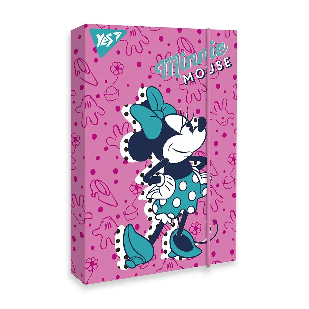 Папка для праці A4 Yes 491956 Minnie Mouse на рез. картон.(20)