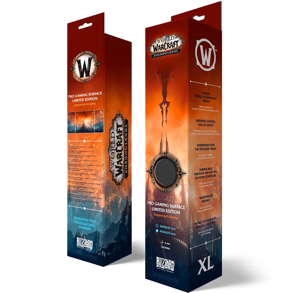Килимок для миші Blizzard World of Warcraft Shadowlands: Shattered Sky XL - фото 3