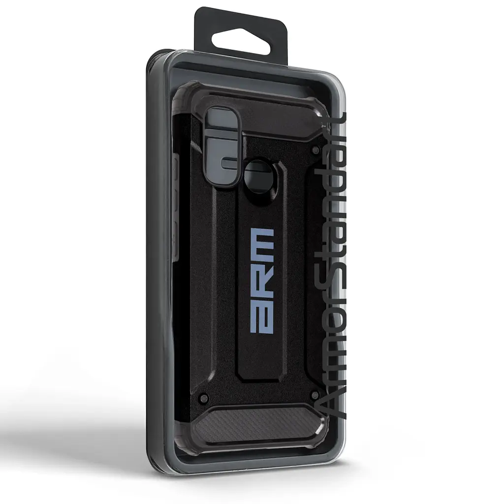 Чехол ArmorStandart Panzer для Xiaomi Redmi 12C Black - фото 7