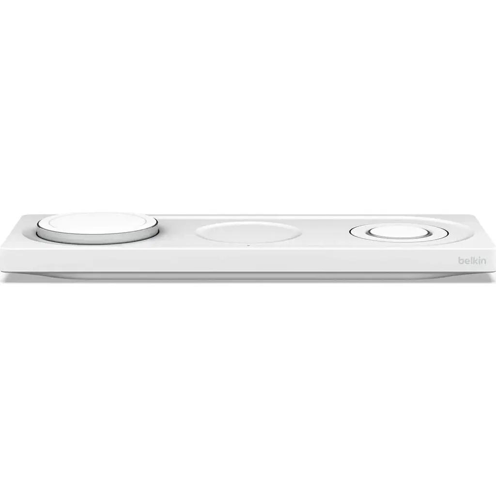 Бездротовий зарядний пристрій Belkin 3in1 MagSafe PRO White (WIZ016VFWH) [110368] - фото 3