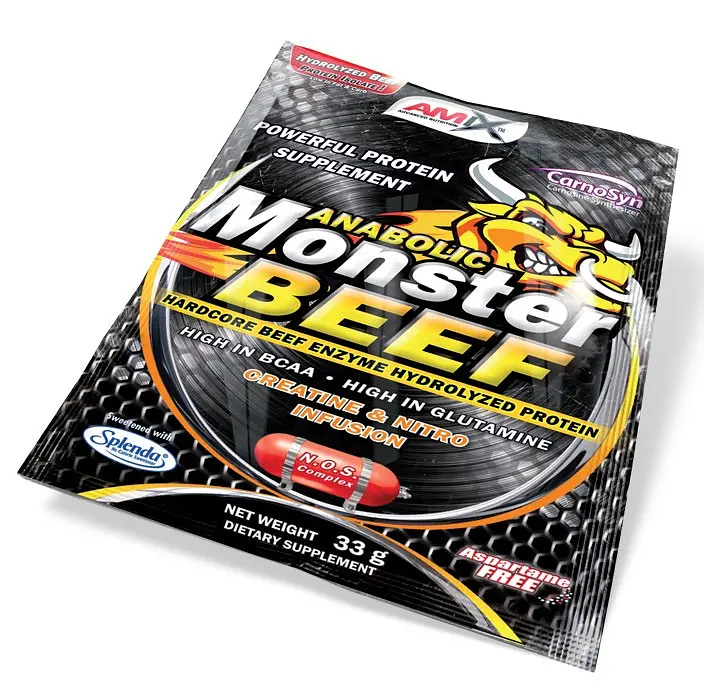 Протеїн AMIX Anabolic Monster Beef, 33 грами - Шоколад