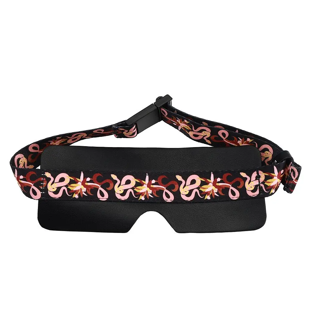 БДСМ-набір LOCKINK The Flowering Serpent Bondage Set, чорний, з малюнком у вигляді змій, 7 предметів - фото 5