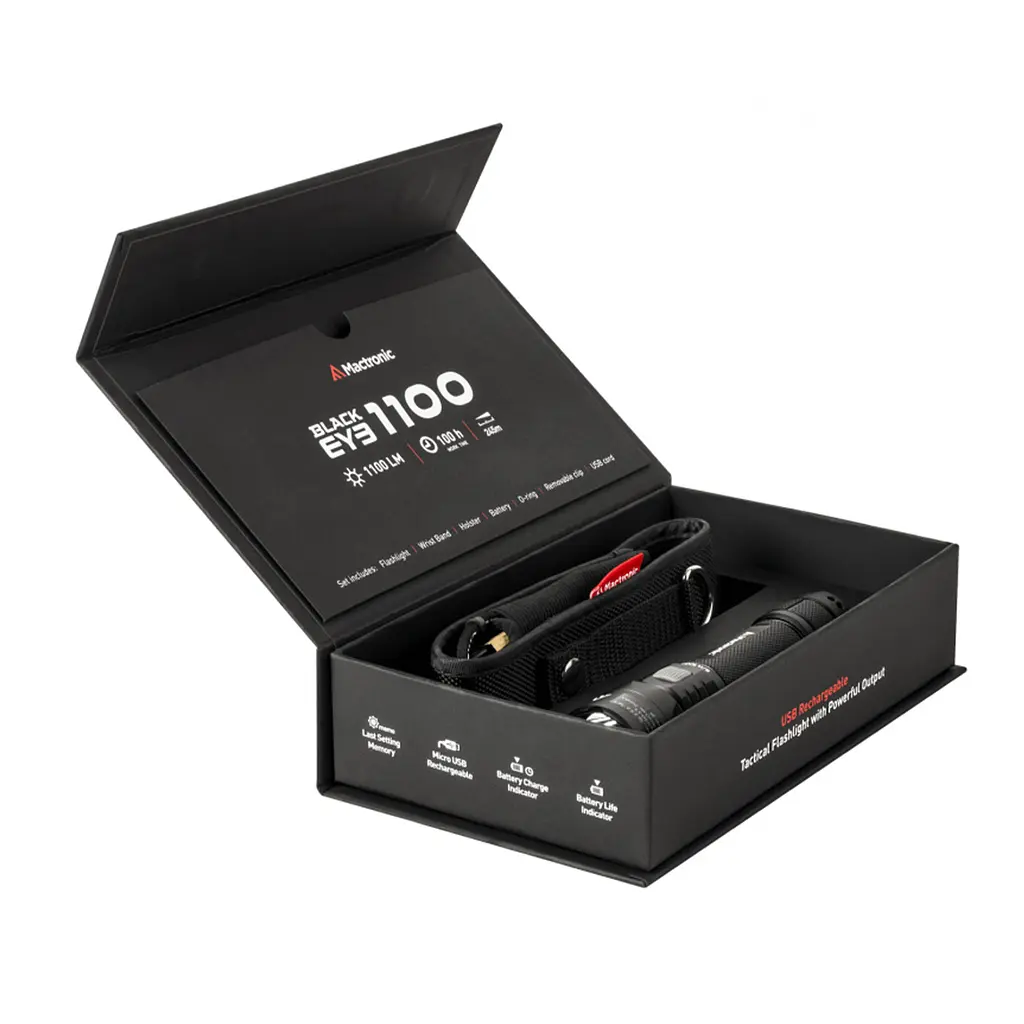 Ліхтар тактичний Mactronic Black Eye 1100 (1100 Lm) USB Rechargeable (THH0043) - фото 5