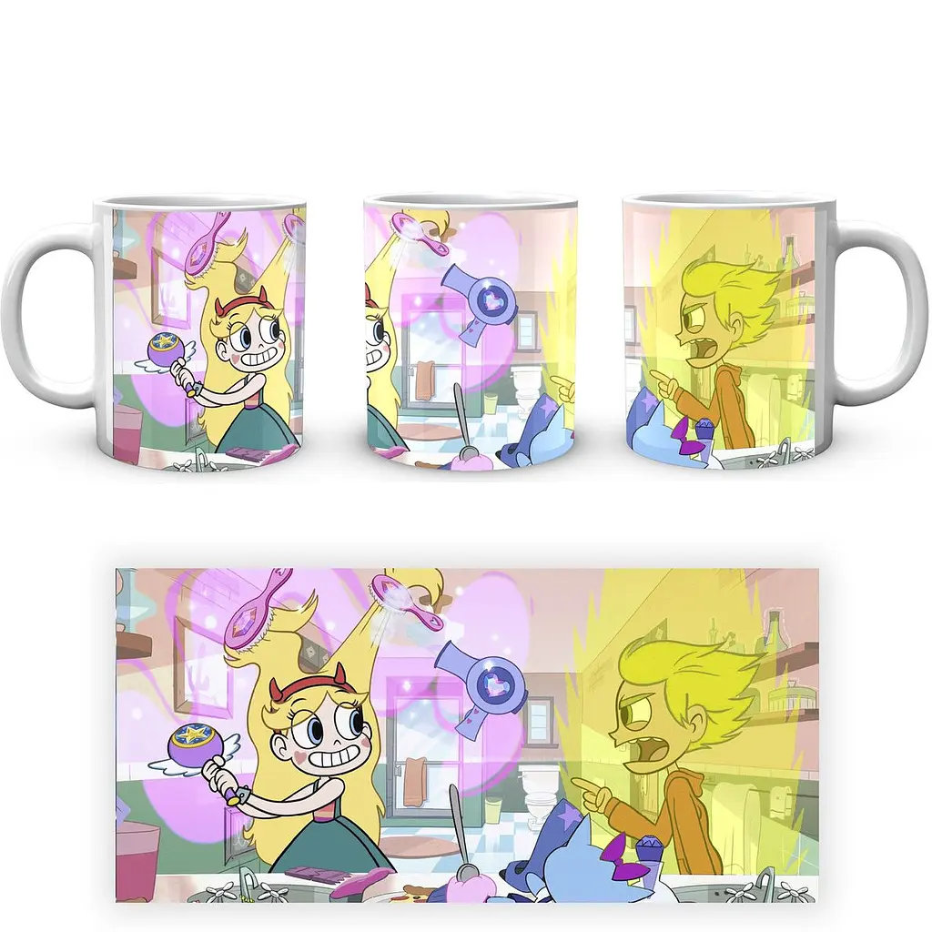 Кружка GeekLand Star vs Forces of Evil Marco Star SFE 02.001 330 мл белая - фото 4