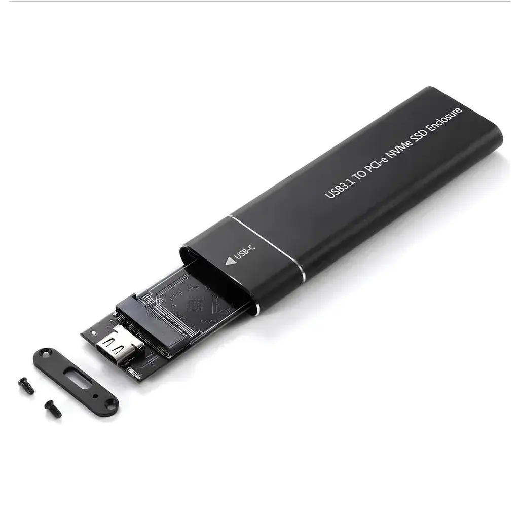 Внешний карман XON MemoryCase для M.2 NVMe (PCIe) USB 3.1 Type-C Черный (XSC2C13NV1MG 4340) - фото 2