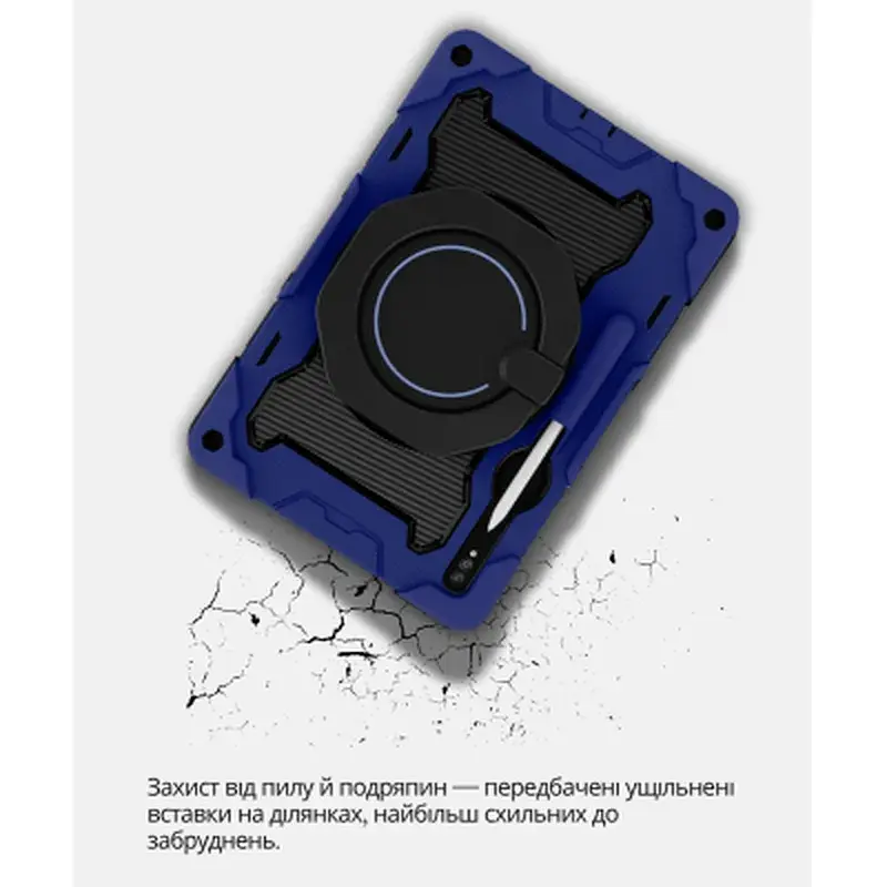 Чохол до планшета BeCover Stand Samsung Galaxy Tab S10 FE Plus (SM-X620/SM-X626) 13.1" Blue (714565) - фото 4