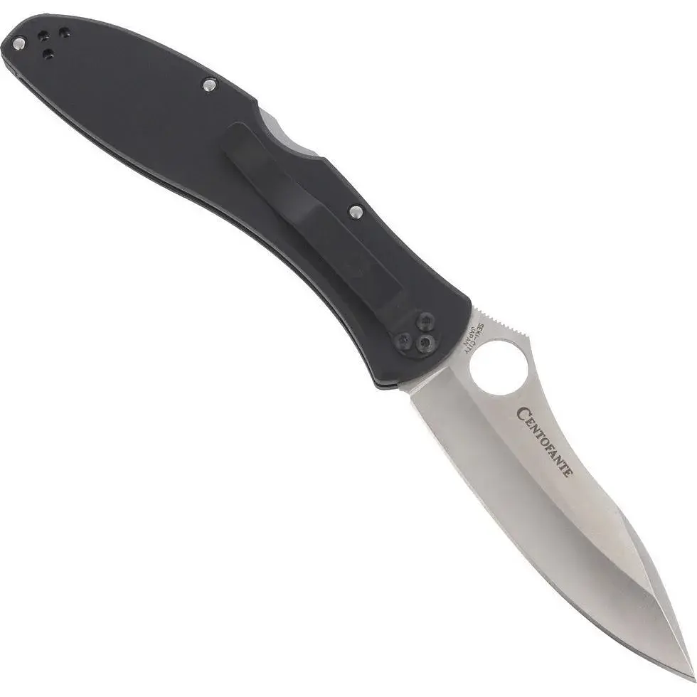 Ніж Spyderco Centofante, пластикова рукоятка (C66PBK3) - фото 4
