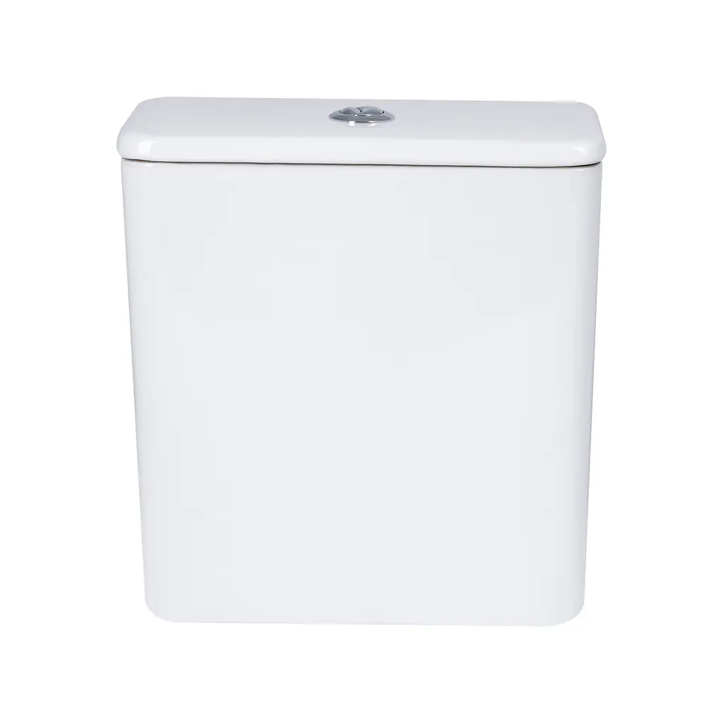 Унитаз-компакт Qtap Presto Quadro безободковый с сиденьем Soft-close QT24221215AW, Белый - фото 11