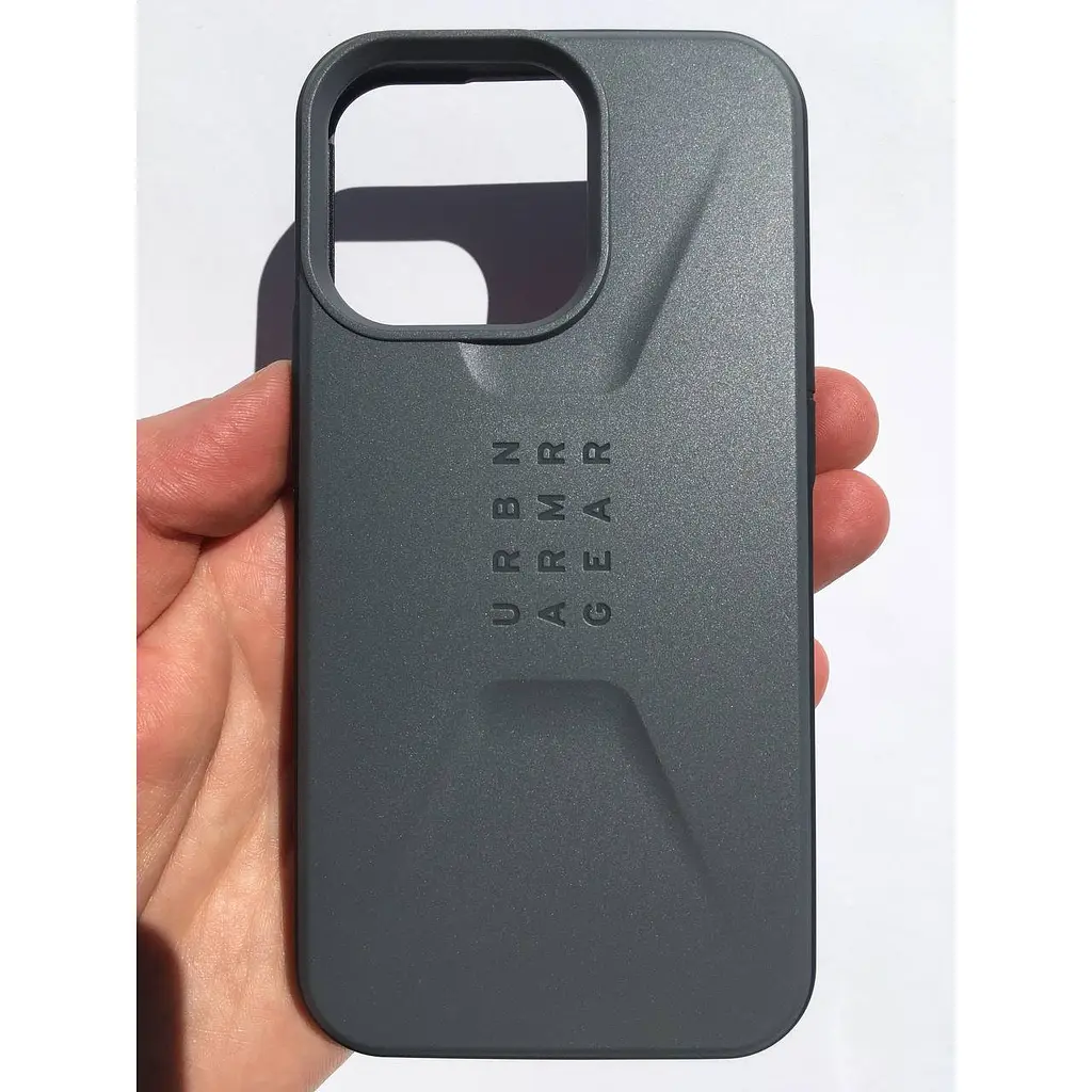Оригінальний протиударний чохол UAG Civilian для iPhone 13 Pro (6.1") Grey 11315D113333 - фото 8