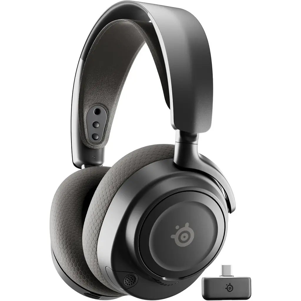 Ігрова гарнітура SteelSeries Arctis Nova 7P Gen 2 Wireless Black PC/PS/SW/MAC/MOB (61744)
