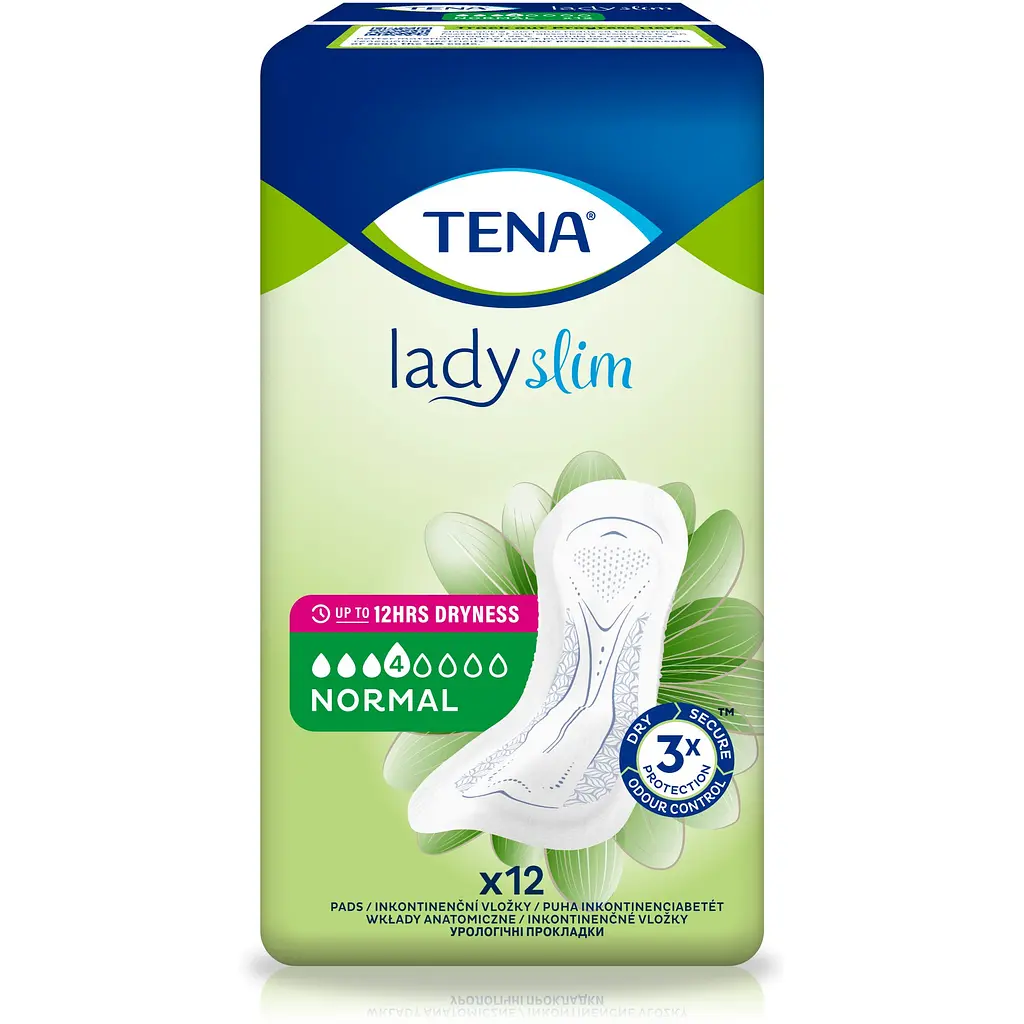 Урологічні прокладки Tena Lady Slim Normal 4 краплі 12 шт. - фото 2