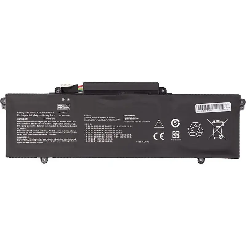 Акумулятор PowerPlant для ноутбуків ASUS Zenbook 14 Flip OLED (C31N2021) 11.1V 4100mAh (NB432325) - фото 2