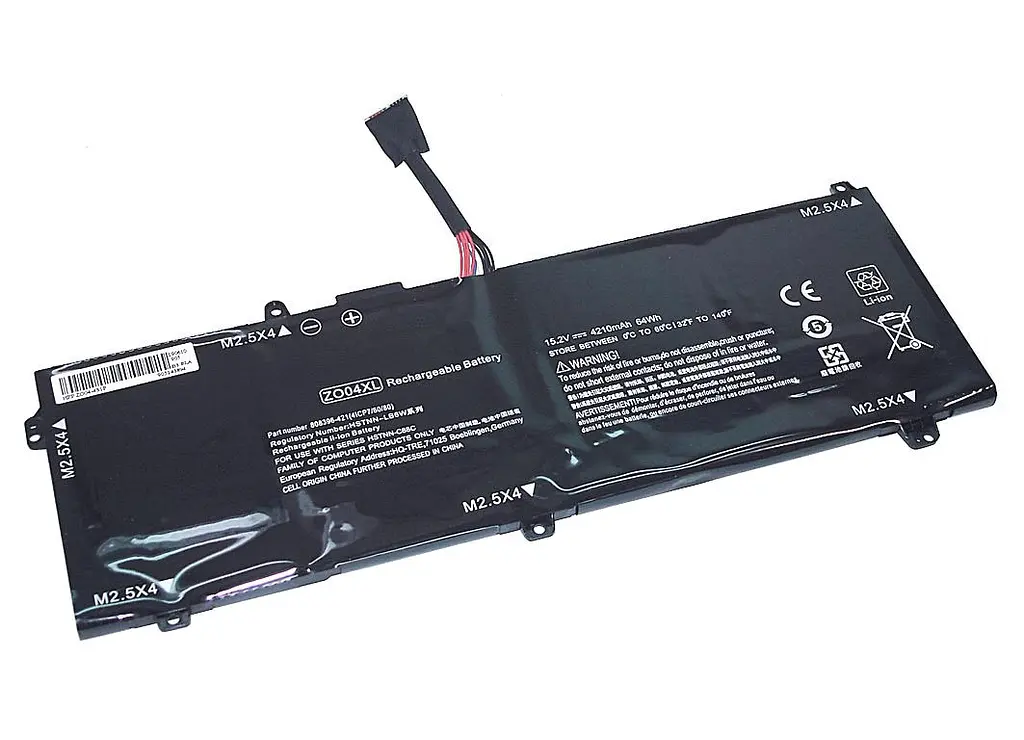 Акумулятор для ноутбука HP ZO04 Zbook Studio G3 15.2V Black 4210 mAh - фото 2