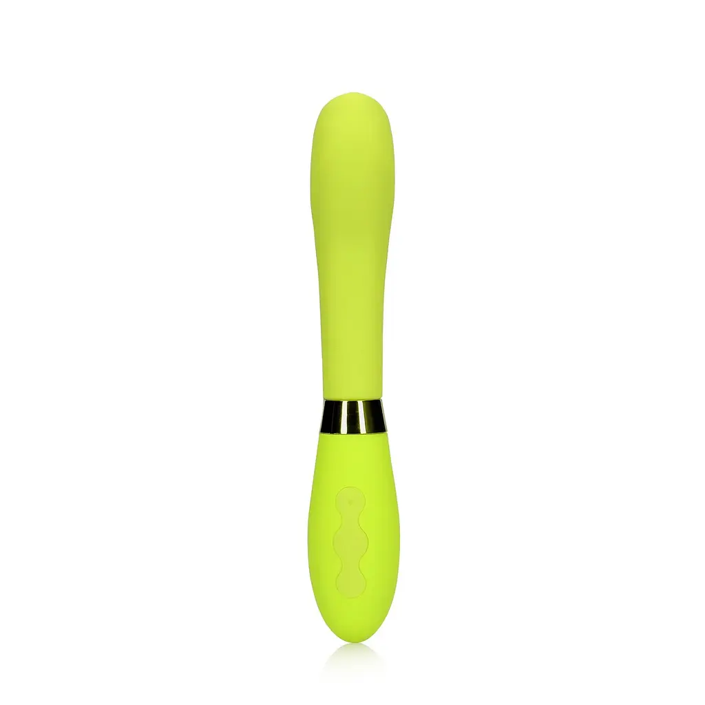 Вібратор Loveline G-Spot, 20.5 см (жовтий) - фото 4