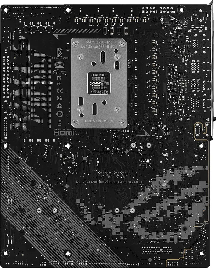 Материнська плата ASUS ROG STRIX X870E-E GAMING WIFI7 NEO (ROG STRIX X870E-E GAMING WIFI7 NEO) (Socket AM5, AMD X870E, ATX) - фото 2