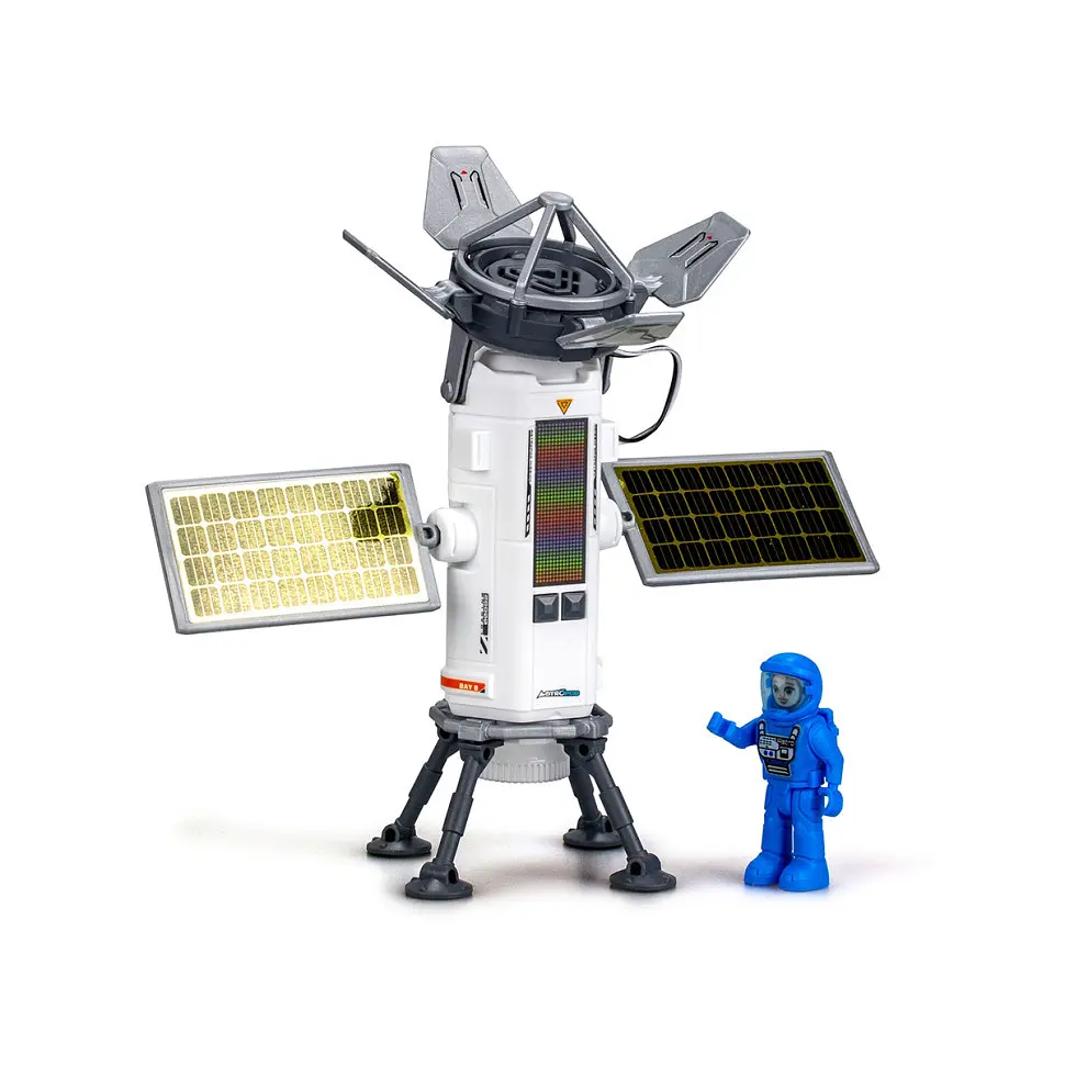 Ігровий набір Місія «Побудуй станцію зв'язку» Astropod Silverlit 80333 конструктор з фігуркою - фото 4