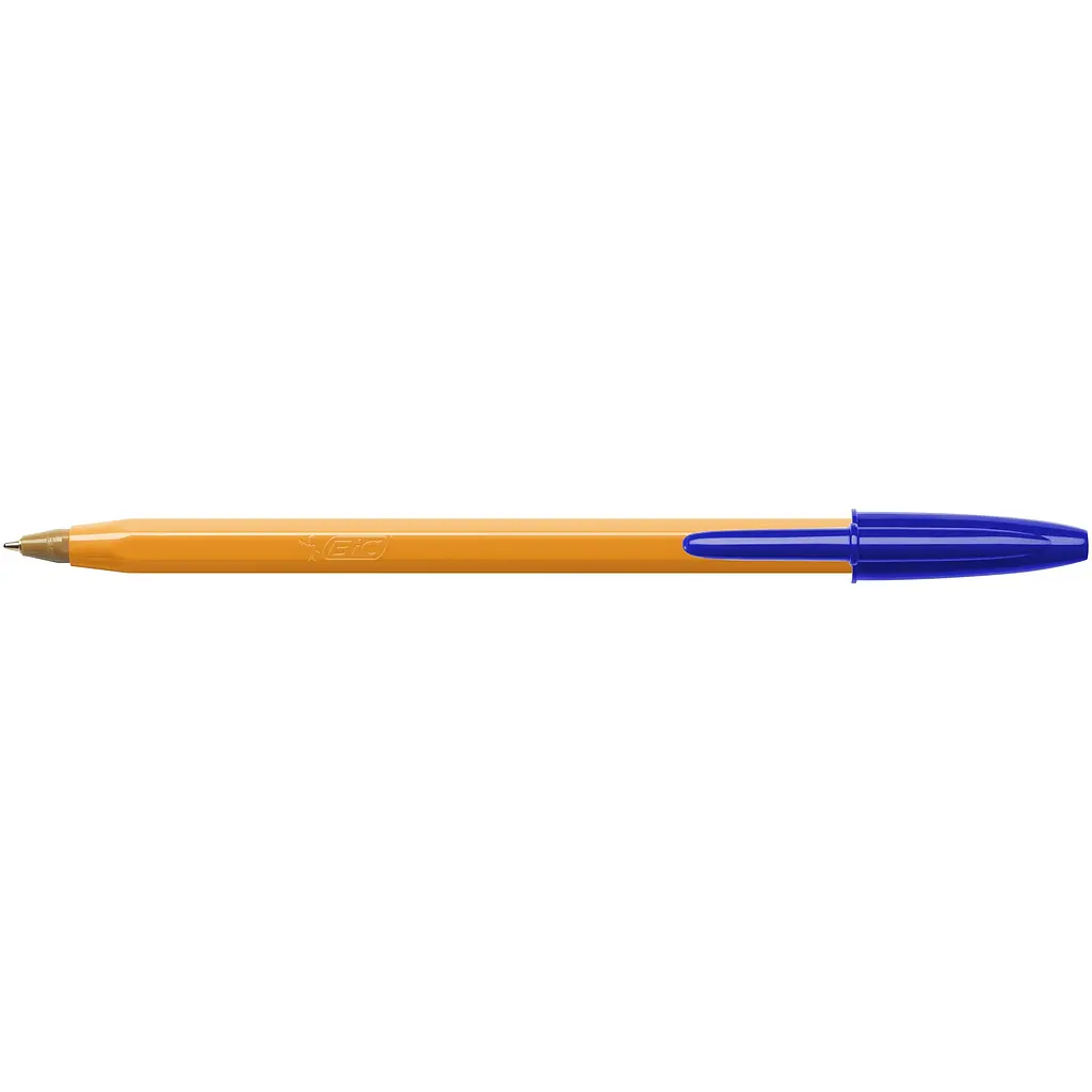 Ручка кулькова BIC Orange Original Fine, 0,36 мм, синій, 4 шт. (8308521) - фото 3
