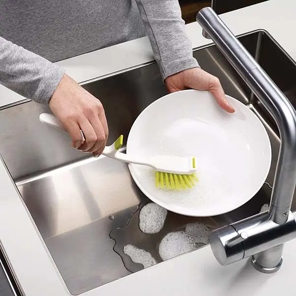 Щітка для миття посуду Joseph Joseph Edge Dish Brush біла (85025) - фото 7