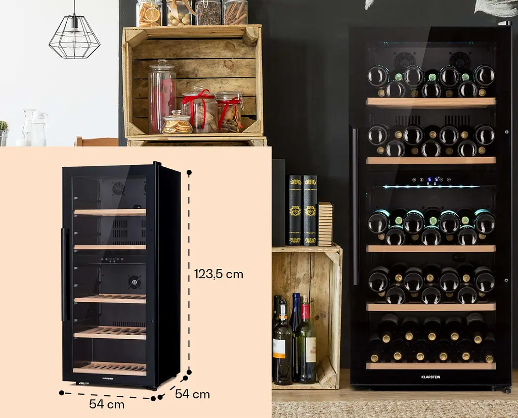 Винный холодильник Klarstein Barossa 91 Duo (10045826) - фото 6