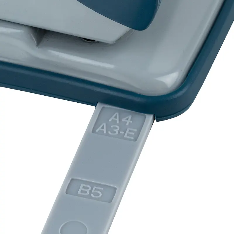 Діркопробивач Axent Exakt-2 Earth colors металевий 30 аркушів синій (3930-29-A) - фото 3