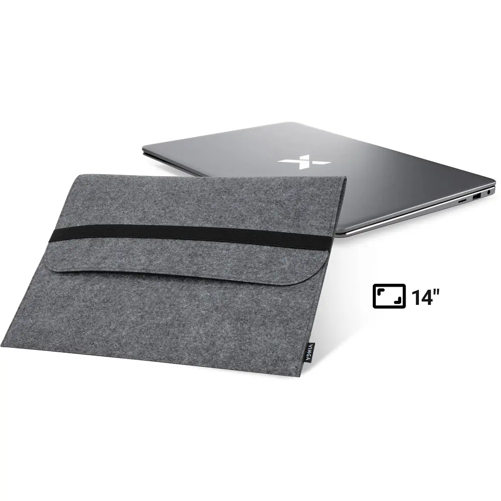 Чохол до ноутбука Vinga 14" NSF140band Gray (NSF140BGY) - фото 5